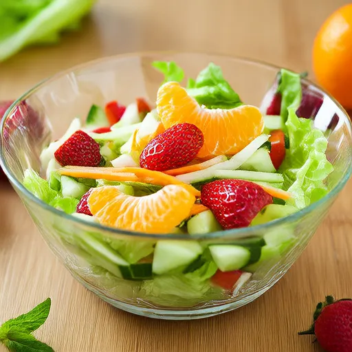 Orange and Strawberry Salad
