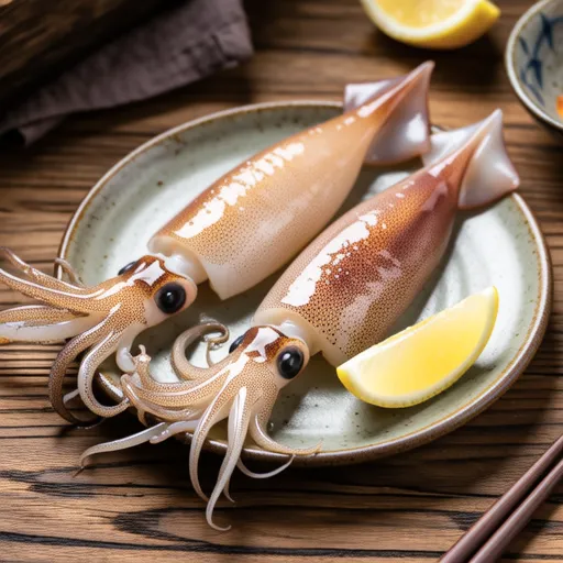 Squid Marinated in Sake Lees