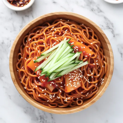 Sweet and Spicy Bibim Noodles