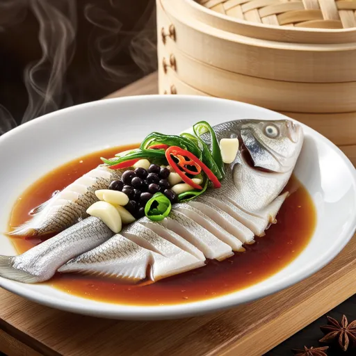 Steamed Sea Bream with Fermented Black Bean Sauce