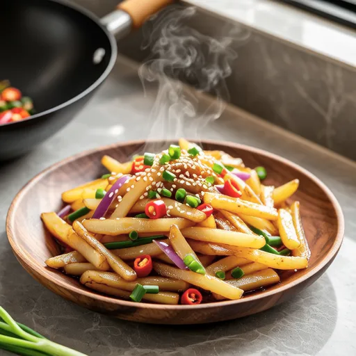 Easy and Quick Stir-fried Potatoes