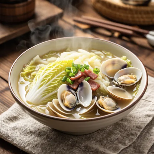 Cabbage and Clam Soup