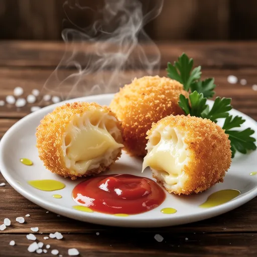 Crispy Outside, Soft Inside Potato Cheese Balls