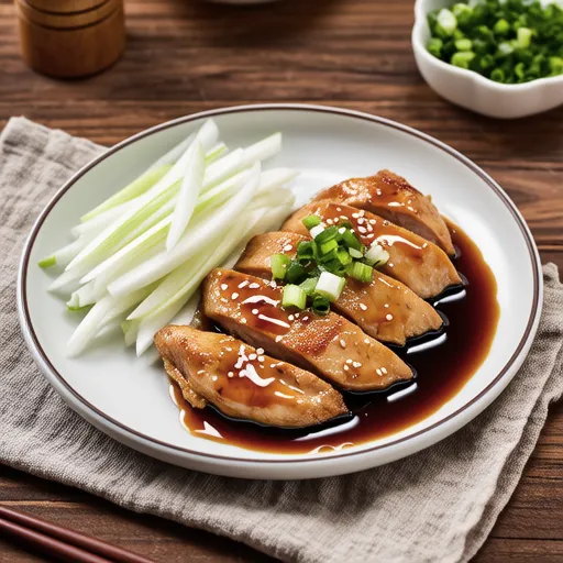 Chicken Breast with Grated Daikon Sauce