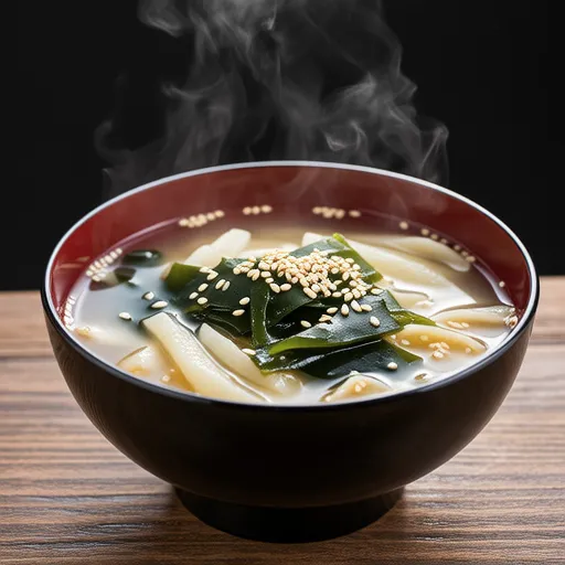 Daikon and Wakame Soup