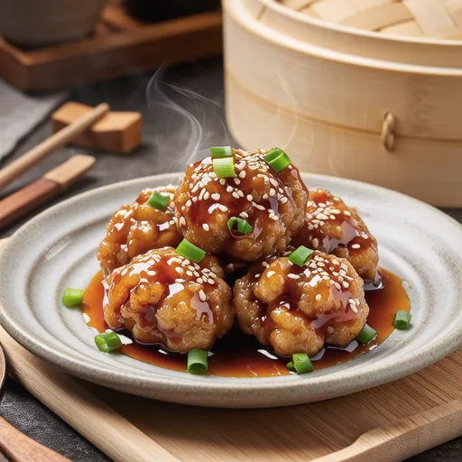 Fluffy Squid Meatballs