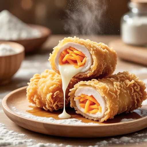 Mentaiko Cheese Fried Chicken Tenderloin