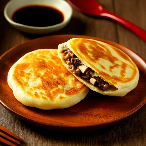 Panquecas de Tofu e Cogumelos