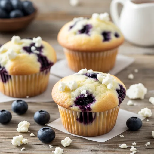 Blueberry Cheese Muffin
