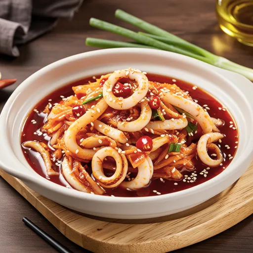 Spicy Stir-Fried Squid