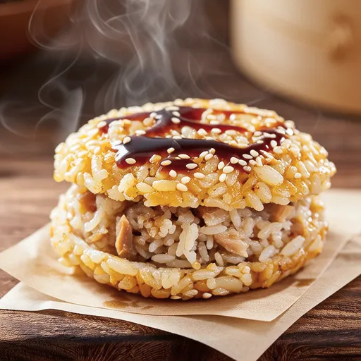 Grilled Tuna Soy Sauce Rice Balls