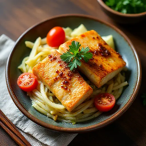 Yellowtail Ginger Stir-fry