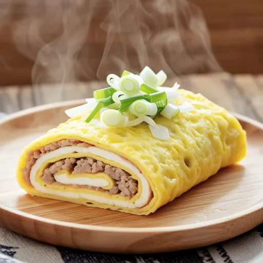 Tarako Cheese Japanese Rolled Omelette