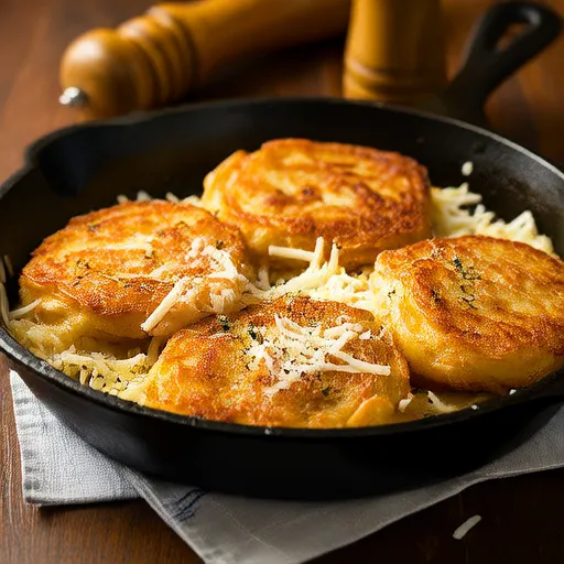 Potato and Cheese Hash Browns