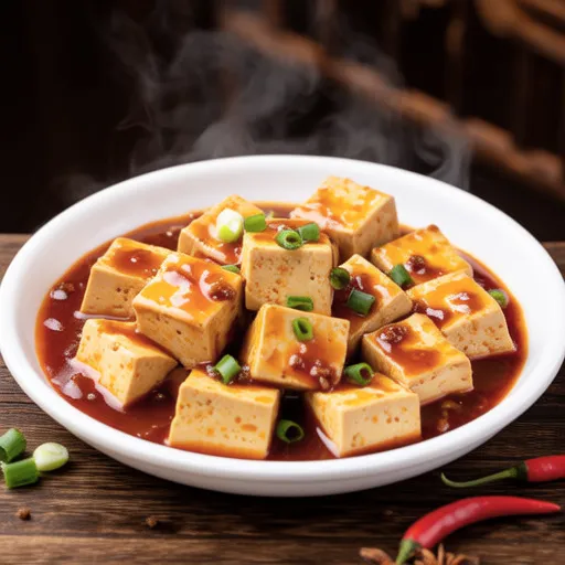 Delicious Korean Braised Tofu