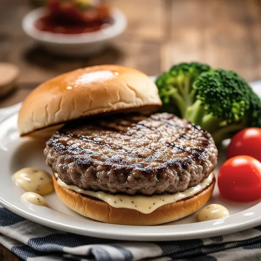 Corn Hamburg Steak