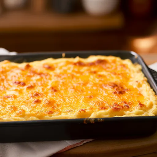 Cheese Baked Mashed Potatoes