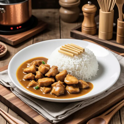 Chicken and Bamboo Shoot Curry