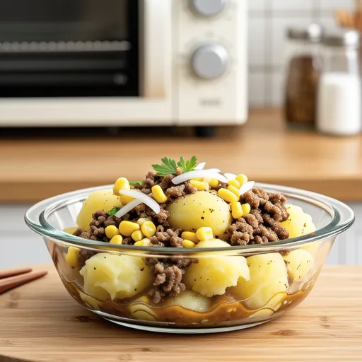 Corned Beef Curry Potato Salad