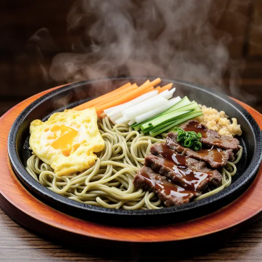 Hot Plate Kawara Soba