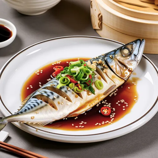 Chinese-style Steamed Mackerel