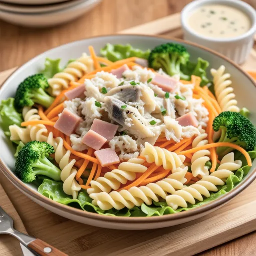 Broccoli and Cod Roe Pasta Salad