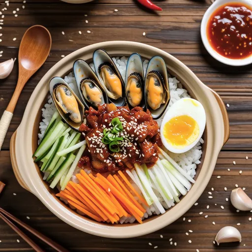 Cockle Bibimbap