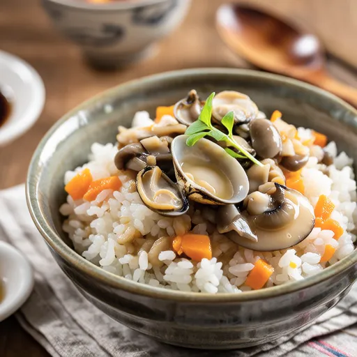 Shijimi and Maitake Mixed Rice