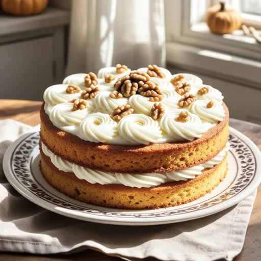 Walnut Carrot Cake