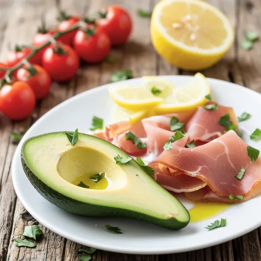 Avocado and Prosciutto Lemon Marinade