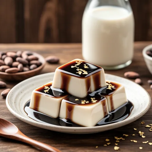 Tofu Bite-Sized Milk Pudding