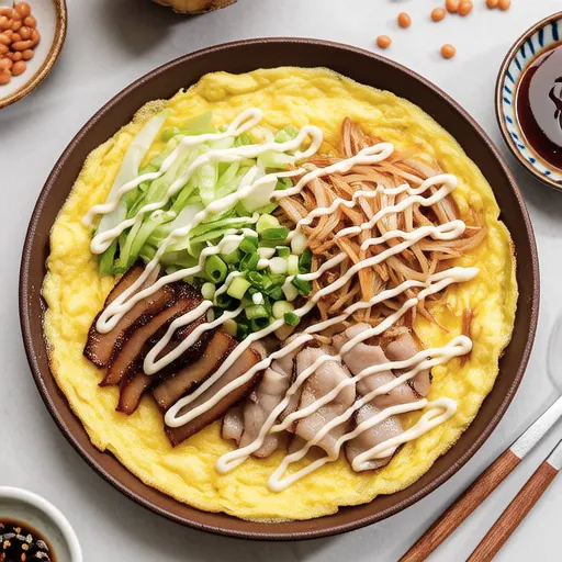 Non-wrapped Tonpei-yaki