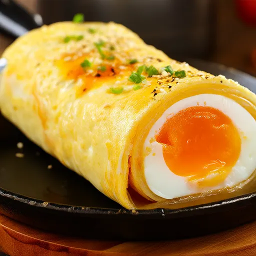 Белковый кре́п из рисовой муки и яиц