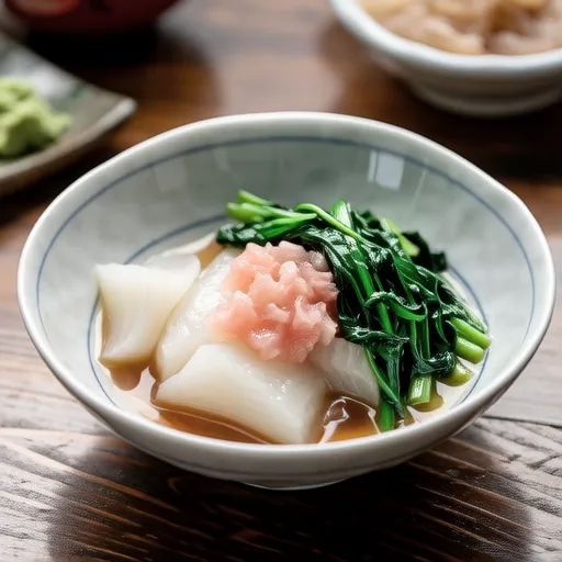 Kiriboshi Daikon and Mitsuba Ohitashi