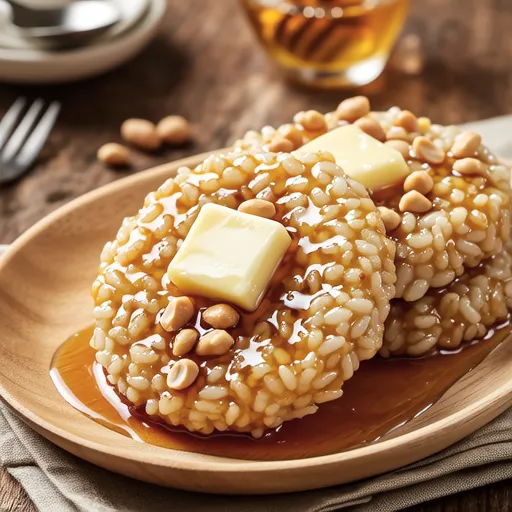 Honey Rice Cake Snack