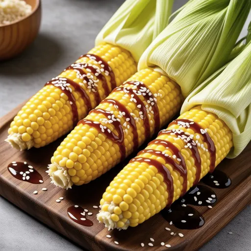 Grilled Corn with Miso Butter