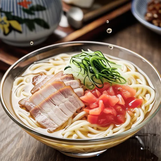 しらすとトマトのおろしそば
