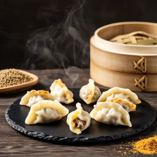 Curry Cheese Fried Dumplings