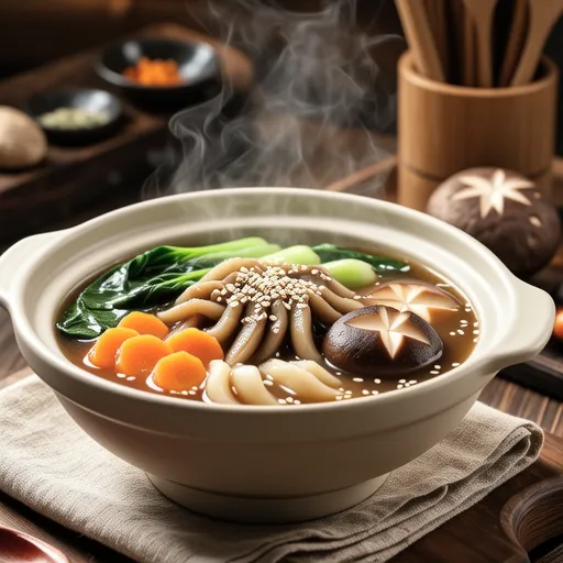 Rich Sesame Miso Soup
