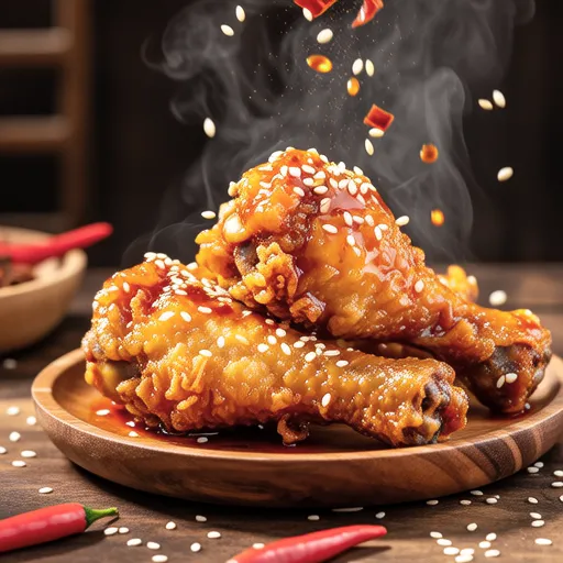 Sesame and Shichimi Karaage