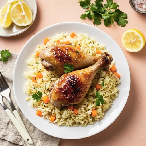 Lemon Chicken Salt Butter Pilaf