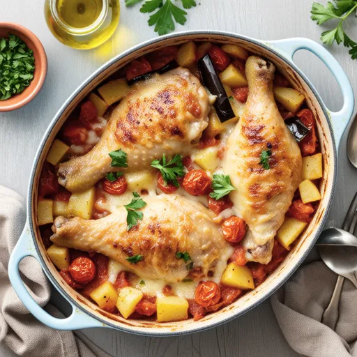 Chicken and Potato Tomato Doria