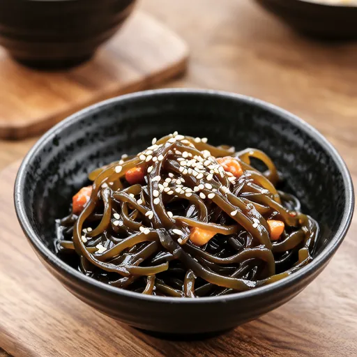 Hijiki with Ume and Sesame