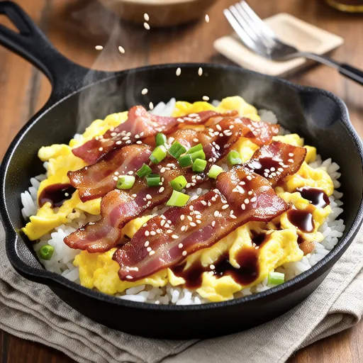 Bacon Egg Fried Rice