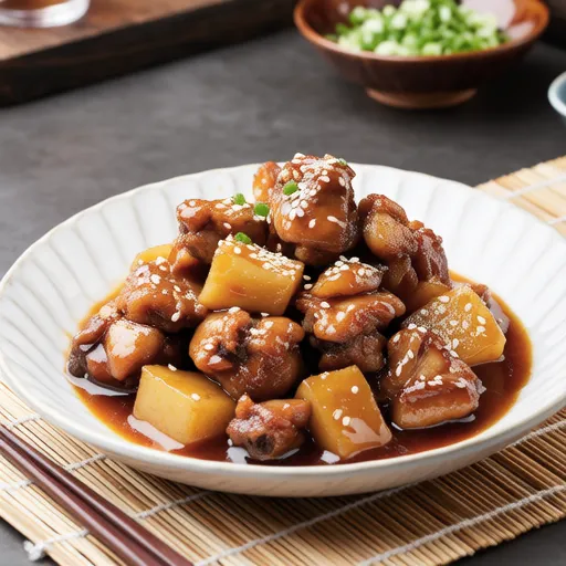 Tender Chicken Breast and Daikon Simmer