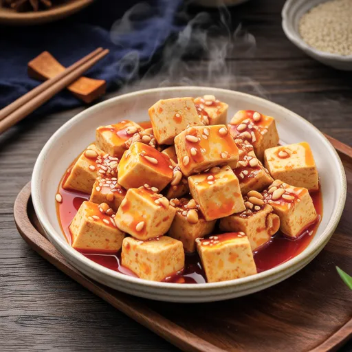 Delicious Korean Tofu Gangjeong