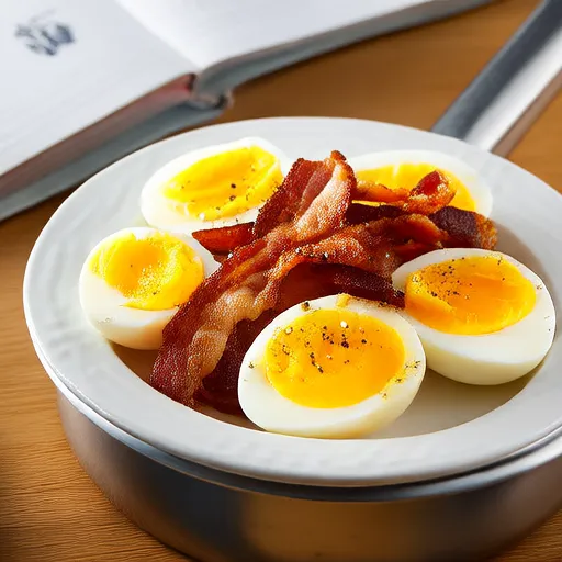 Uova e bacon fritti