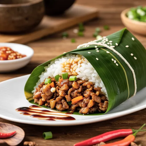 Perilla Leaf Rice Wraps