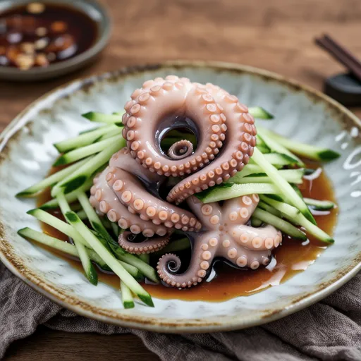 Octopus and Ginger Vinegar Salad
