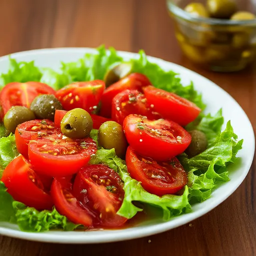 Insalata rinfrescante di pomodori
